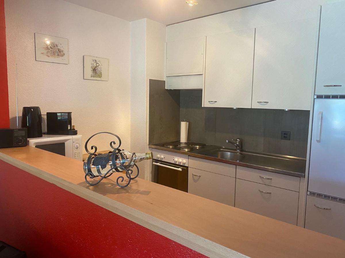 2,5 pces Accueillant comme à la maison Leukerbad Exterior foto