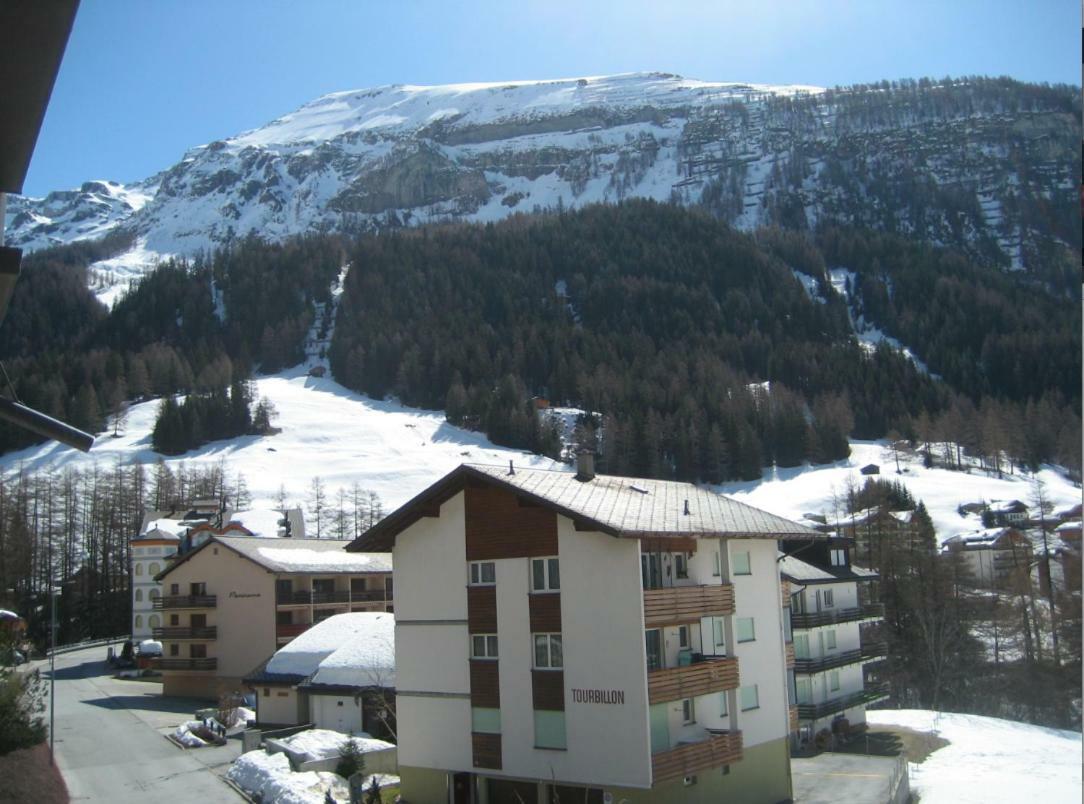 2,5 pces Accueillant comme à la maison Leukerbad Exterior foto